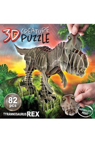 Dėlionė 3D T-REX 6-99 metų