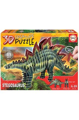 Dėlionė 3D STEGOSAURAS 6-99 metų