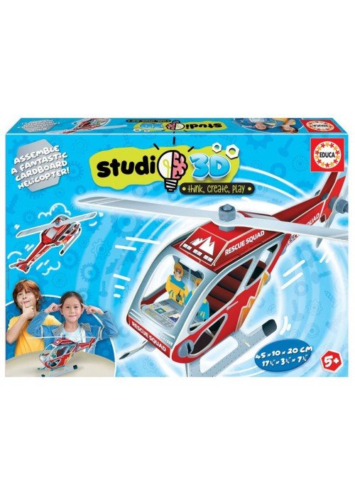 Dėlionė 3D GELBĖTOJŲ MALŪNSPARNIS 5-7 metų