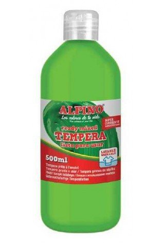 Guašas (tempera) ALPINO 500ml šv.žalias