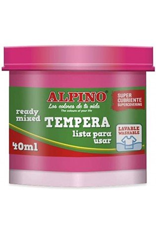 Guašas (tempera) ALPINO 40ml t.rausvas