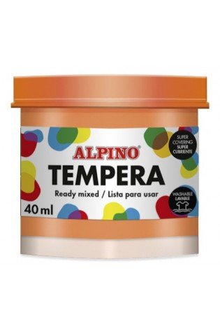 Guašas (tempera) ALPINO 40ml oranžinis
