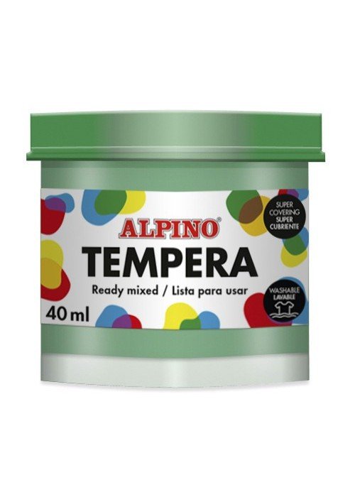 Guašas (tempera) ALPINO 40ml žalias
