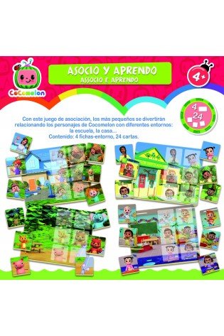 Žaidimas ASSOCIO E APRENDO 3-6metų