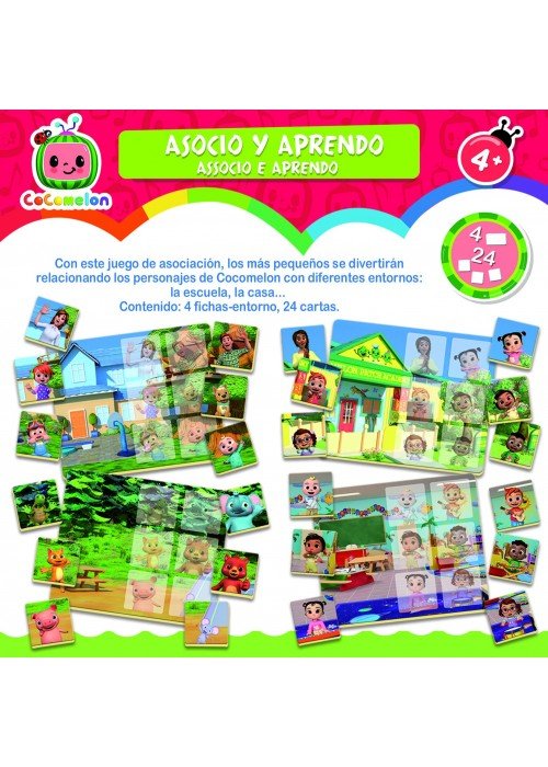 Žaidimas ASSOCIO E APRENDO 3-6metų