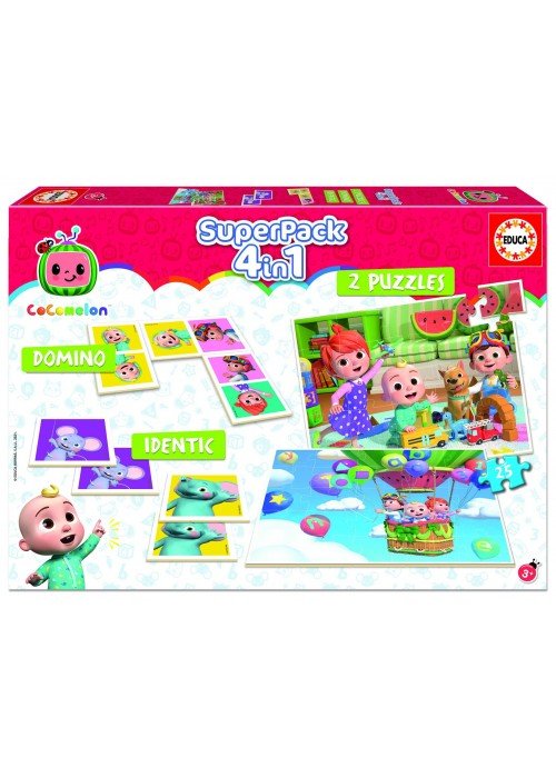 Žaidimas SUPERPACK 4 in 1 3-6metų