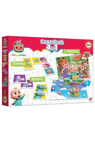 Žaidimas SUPERPACK 4 in 1 3-6metų