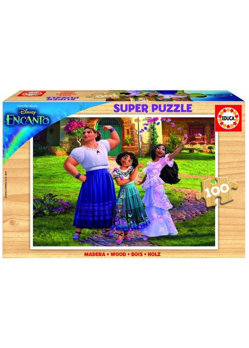 Dėlionė (puzzle) medinė 100 DISNEY ENCANTO 6-8metų