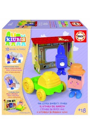 Kūdikių žaidimai 3D THE KUBIS, THE BURRITO STABLE 2-4metų