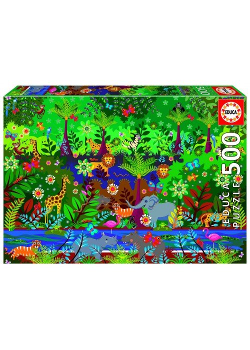 Dėlionė (puzzle) 500 JUNGLA 10-99metų
