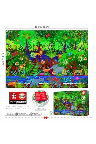 Dėlionė (puzzle) 500 JUNGLA 10-99metų