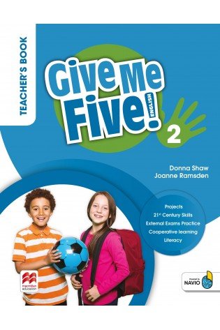 Give Me Five! Level 2 Teacher’s Book With Navio App