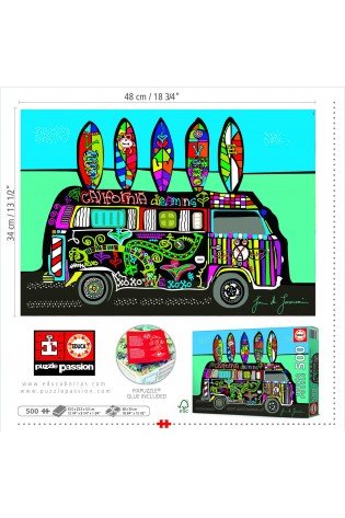 Dėlionė (puzzle) 500 CALIFORNIA DREAMING 10-99metų