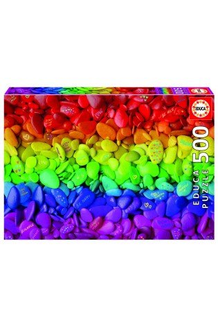 Dėlionė (puzzle) 500 PIEDRAS DE COLORES 10-99metų