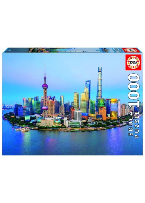 Dėlionė (puzzle) 1000 SHANGHAI al ATARDECER 10-99metų