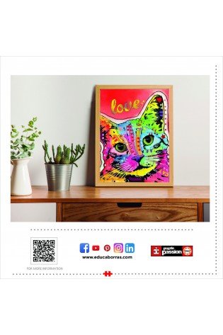 Dėlionė (puzzle) 1000 TILT CAT LOVE, DEAN RUSSO 14-99metų