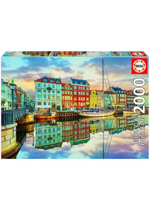 Dėlionė (puzzle) 2000 PORT of COPENHAGEN 14-99metų
