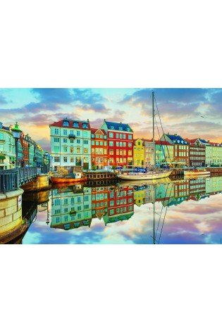 Dėlionė (puzzle) 2000 PORT of COPENHAGEN 14-99metų