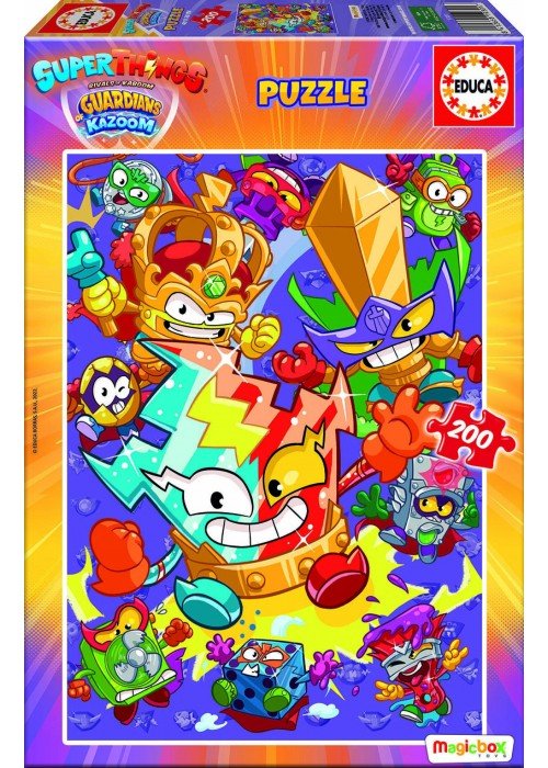 Dėlionė (puzzle) 200 SUPERTHINGS 6-8metų