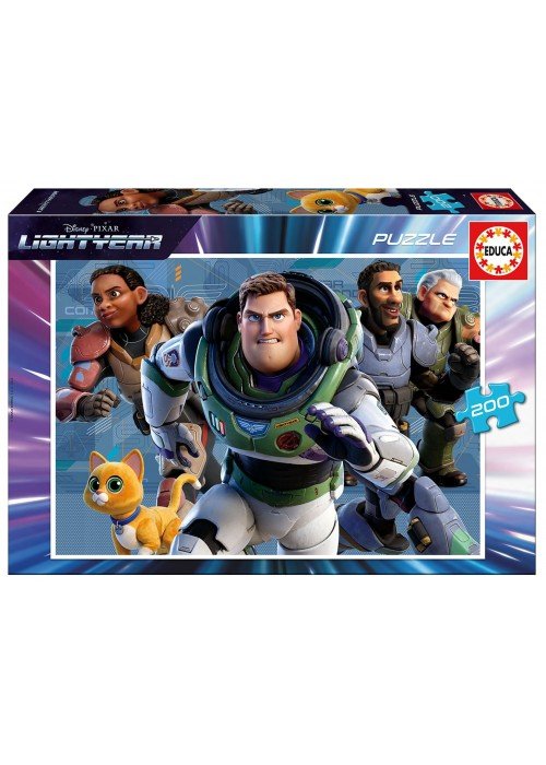 Dėlionė (puzzle) medinė 200 LIGHTYEAR 6-10metų