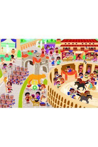 Dėlionė (puzzle) 300 ANCIENT ROMA 8-11metų