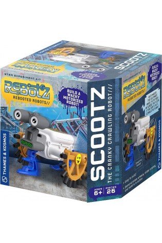 Lavinamasis rinkinys RUSTY THE CRAWLING BOT 8-12