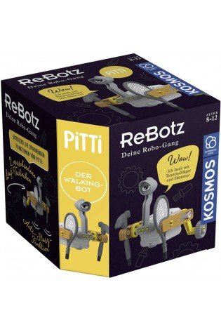 Lavinamasis rinkinys PITTI THE WALKING BOT 8-12