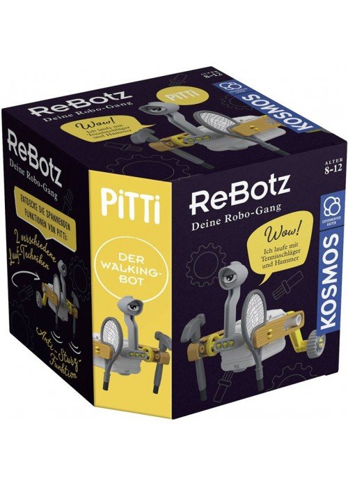 Lavinamasis rinkinys PITTI THE WALKING BOT 8-12
