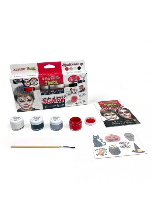 Makiažo rinkinys ALPINO Fiesta SCARY 4sp