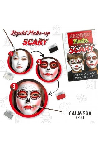 Makiažo rinkinys ALPINO Fiesta SCARY 4sp