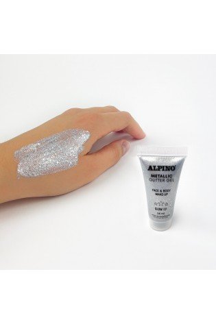 Gelis grimui 14ml ALPINO Metallic silver