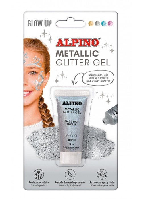 Gelis grimui 14ml ALPINO Metallic silver bls