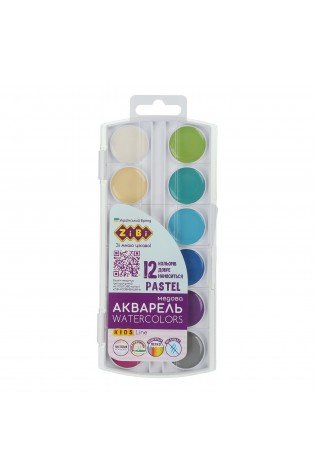 Akvarelė PASTEL KIDS Line 12sp