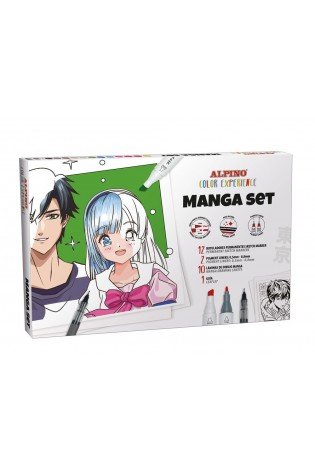Rinkinys ALPINO color experience MANGA