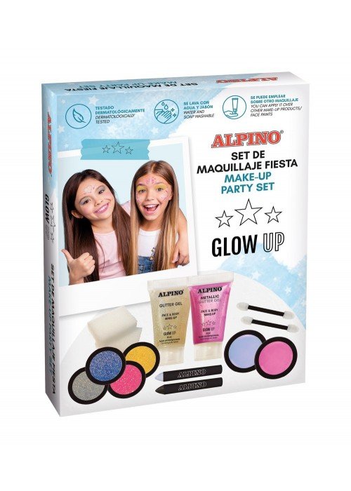 Makiažo rinkinys ALPINO Glow Up 14dalių