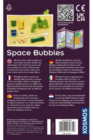 Lavinamasis rinkinys SPACE BUBBLES 8-12