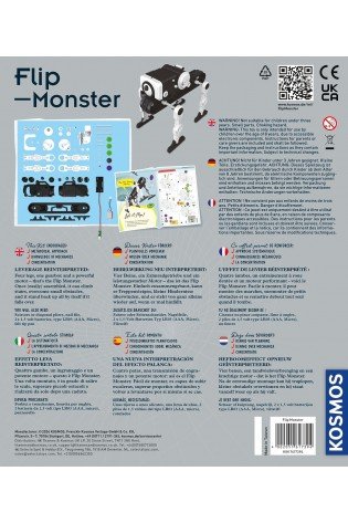 Lavinamasis rinkinys FLIP-MONSTER 8-12