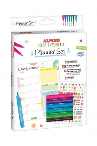 Rinkinys kūrybai ALPINO Color experience Planner Set
