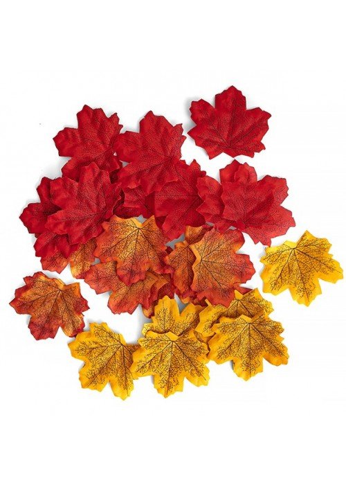 Dekoras KLEVO LAPAI 7-8cm 50pcs
