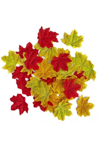 Dekoras KLEVO LAPAI 7-8cm 48pcs