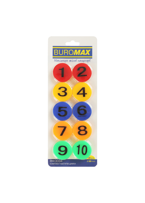 Magnetukai SKAIČIAI 10vnt x 30mm