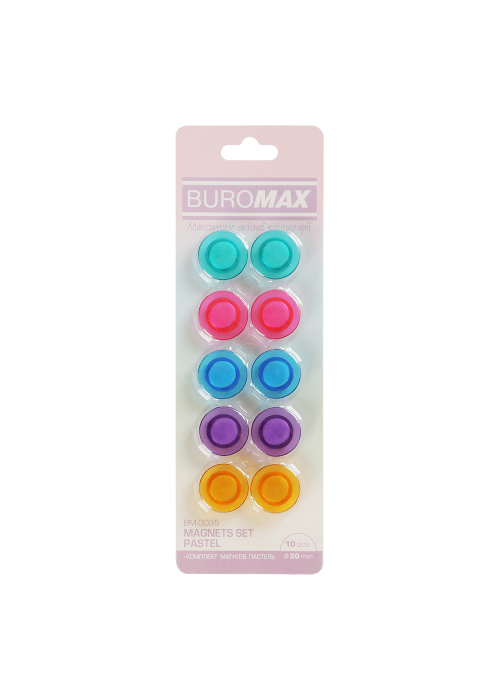 Magnetukai MIX 10vnt x 20mm