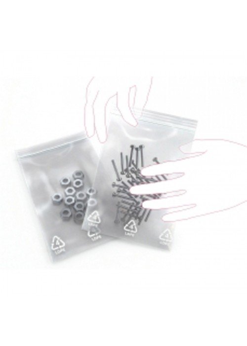 Zip-Lock maišeliai150x220mm 50mic 100vnt