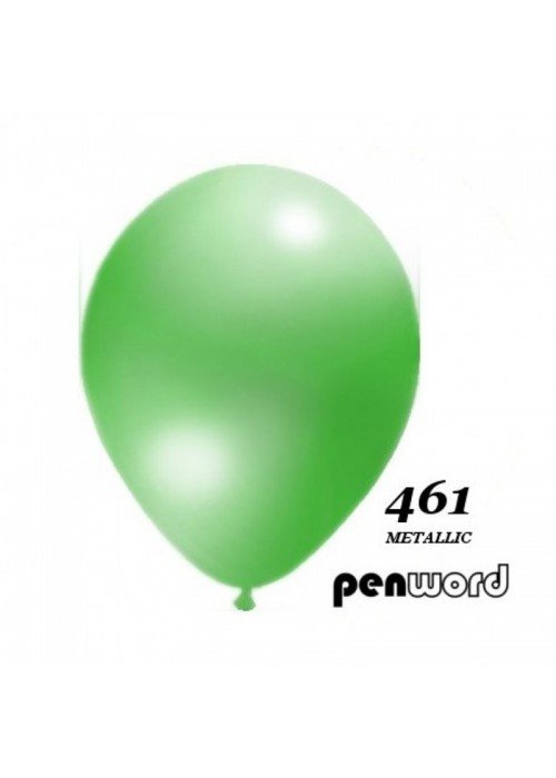 Balionai 12" Metalic Penword 100vnt žali