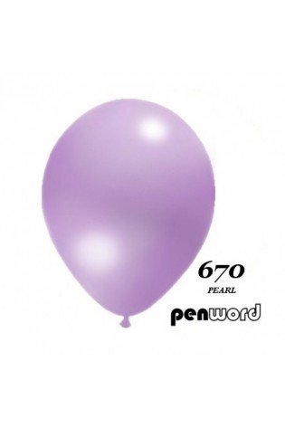 Balionai 12" Metalic Penword 100vnt šv.violetiniai