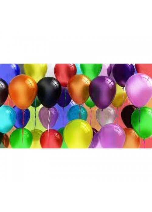 Balionai MIX Metalik 25cm 100vnt