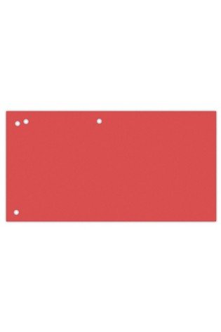 Kartoniniai skirtukai (100vnt.) raudoni
