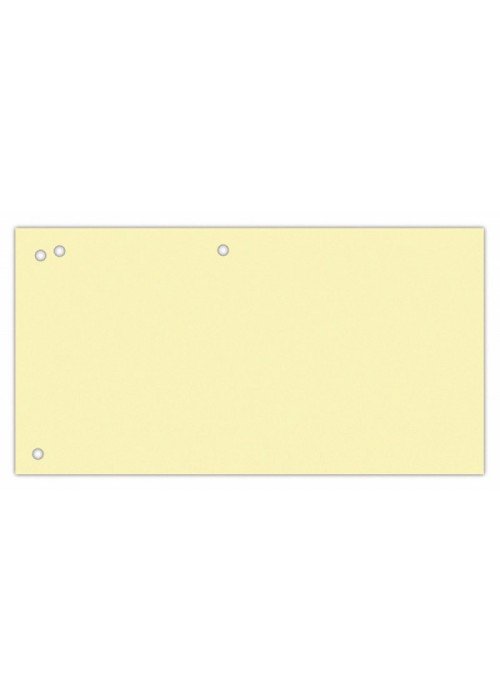 Kartoniniai skirtukai (100vnt.) geltoni