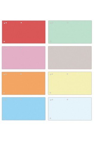 Kartoniniai skirtukai (100vnt.) mix