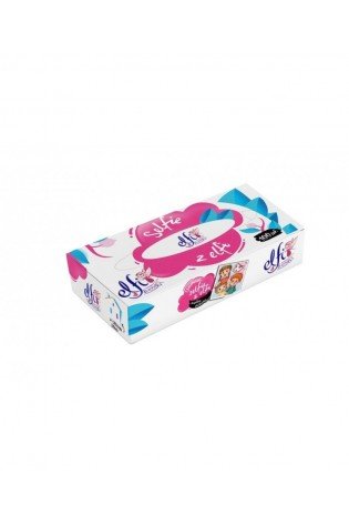 Kosmetinės servetėlės ELFI 2sl, 100l